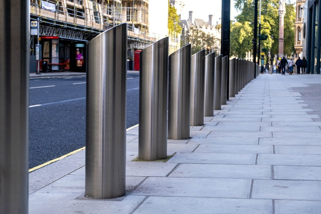Row of Bollards