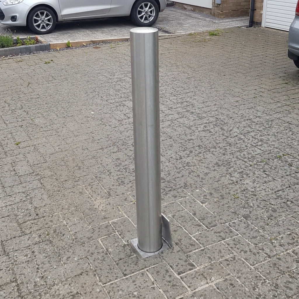 Stainless Steel Removable Security Post 900mm high