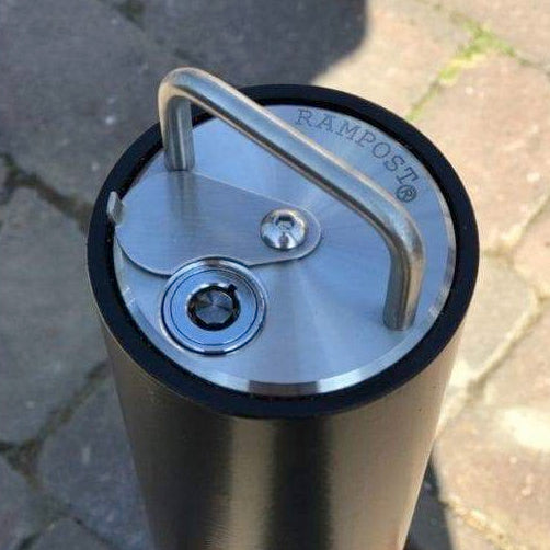 Removable Heavy Duty Bollard with Integral Lock