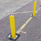 Square Telescopic Security Post / Bollard (90mm x 670mm)