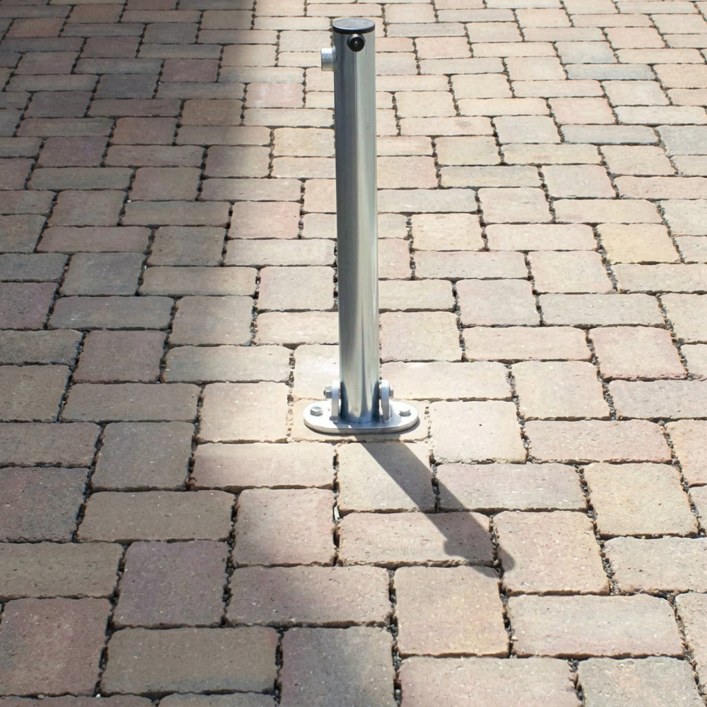 Locked upright