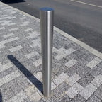 Stainless Steel Plain Fixed Bollard 60-168mm