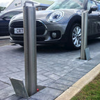 Retractapost GL Stainless Steel Telescopic Security Post (745mm tall)