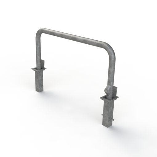 Heavy Duty Steel Removable Hoop Barrier - 1.5m Long