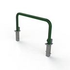 Heavy Duty Steel Removable Hoop Barrier - 1.5m Long