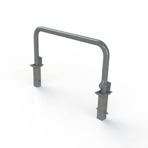 Heavy Duty Steel Removable Hoop Barrier - 1.5m Long