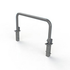Heavy Duty Steel Removable Hoop Barrier - 1.5m Long
