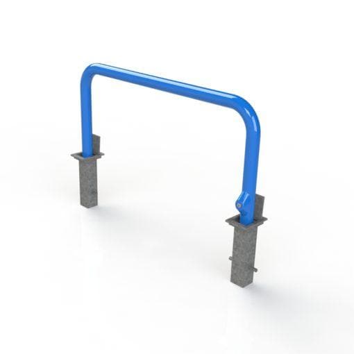 Heavy Duty Steel Removable Hoop Barrier - 1.5m Long