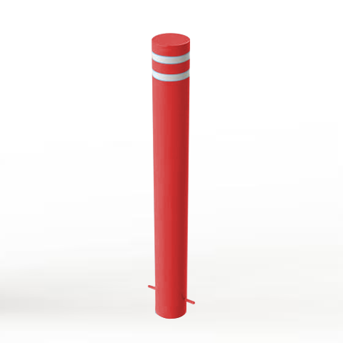Powder Coated Static Security Post / Bollard