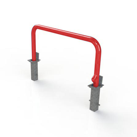 Heavy Duty Steel Removable Hoop Barrier - 1.5m Long