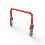 Heavy Duty Steel Removable Hoop Barrier - 1.5m Long