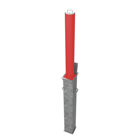 Removable Heavy Duty Bollard with Integral Lock