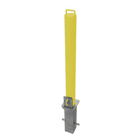 Removable Security Post / Bollard 900mm high - Heavy Duty