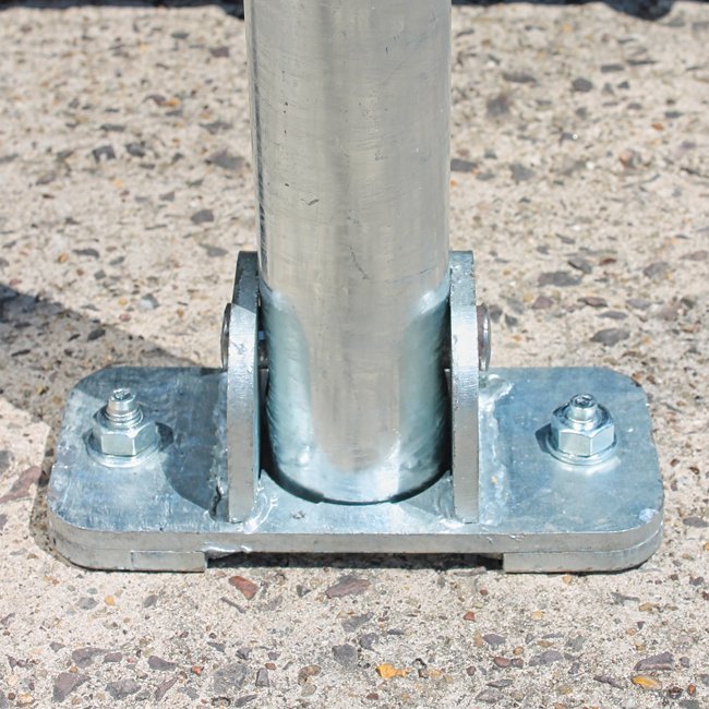 Fold Down Parking Post Toplok Security Post