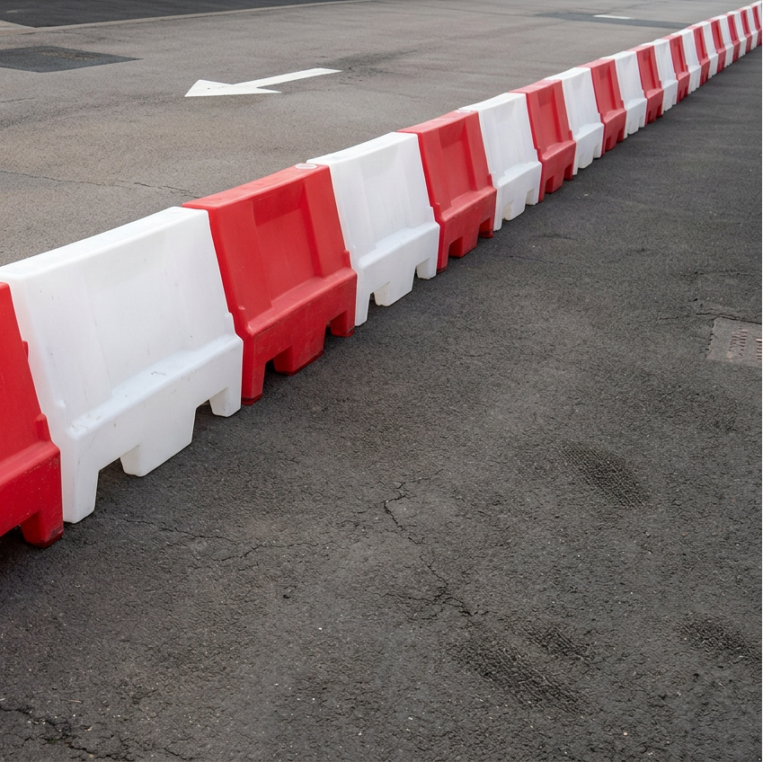 EVO Interlocking Water Filled Traffic Barrier