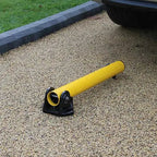 Autolok Yellow Fold Down Parking Post