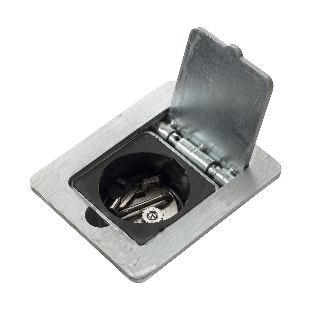 Round Steel Telescopic Security Post 500mm