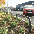 Heavy Duty Fixed Perimeter Hoop Barrier - 1.5m Long