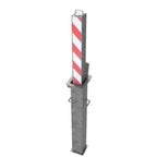 Square Telescopic Security Post / Bollard (90mm x 670mm)