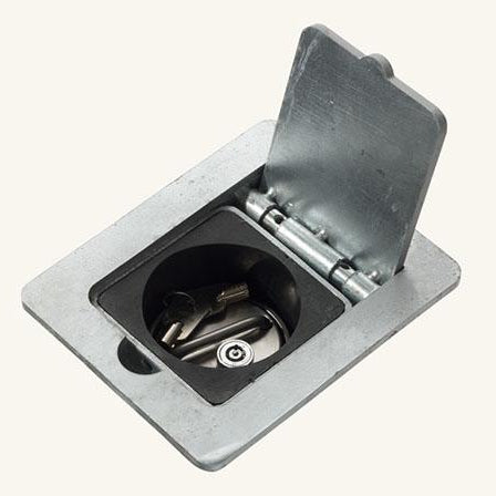 Stainless Steel Telescopic Security Post / Bollard (76mm x 500mm)