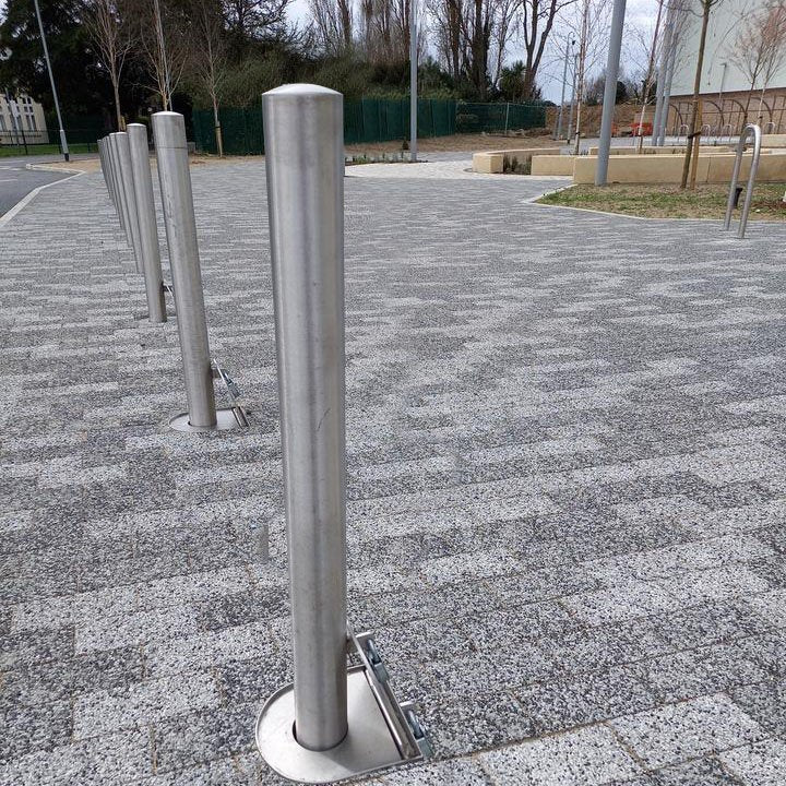 Stainless Steel Removable Security Post 900mm high