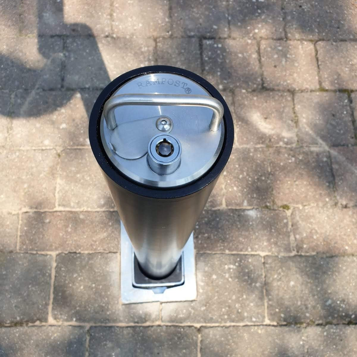 Removable Heavy Duty Bollard with Integral Lock