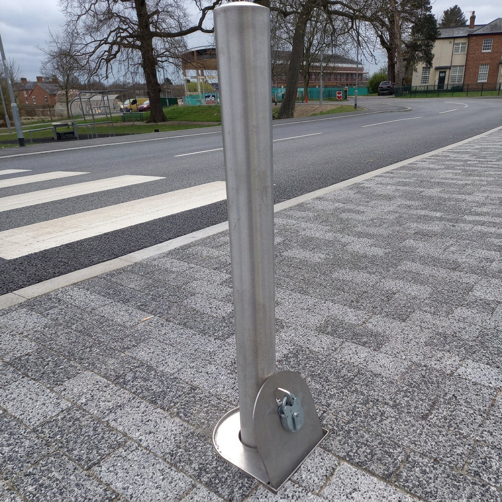 Stainless Steel Removable Security Post 900mm high