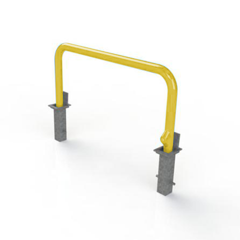 Heavy Duty Steel Removable Hoop Barrier - 1.5m Long