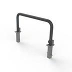 Heavy Duty Steel Removable Hoop Barrier - 1.5m Long