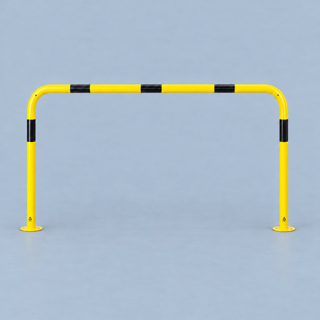 Black & Yellow Static Hoop Barrier