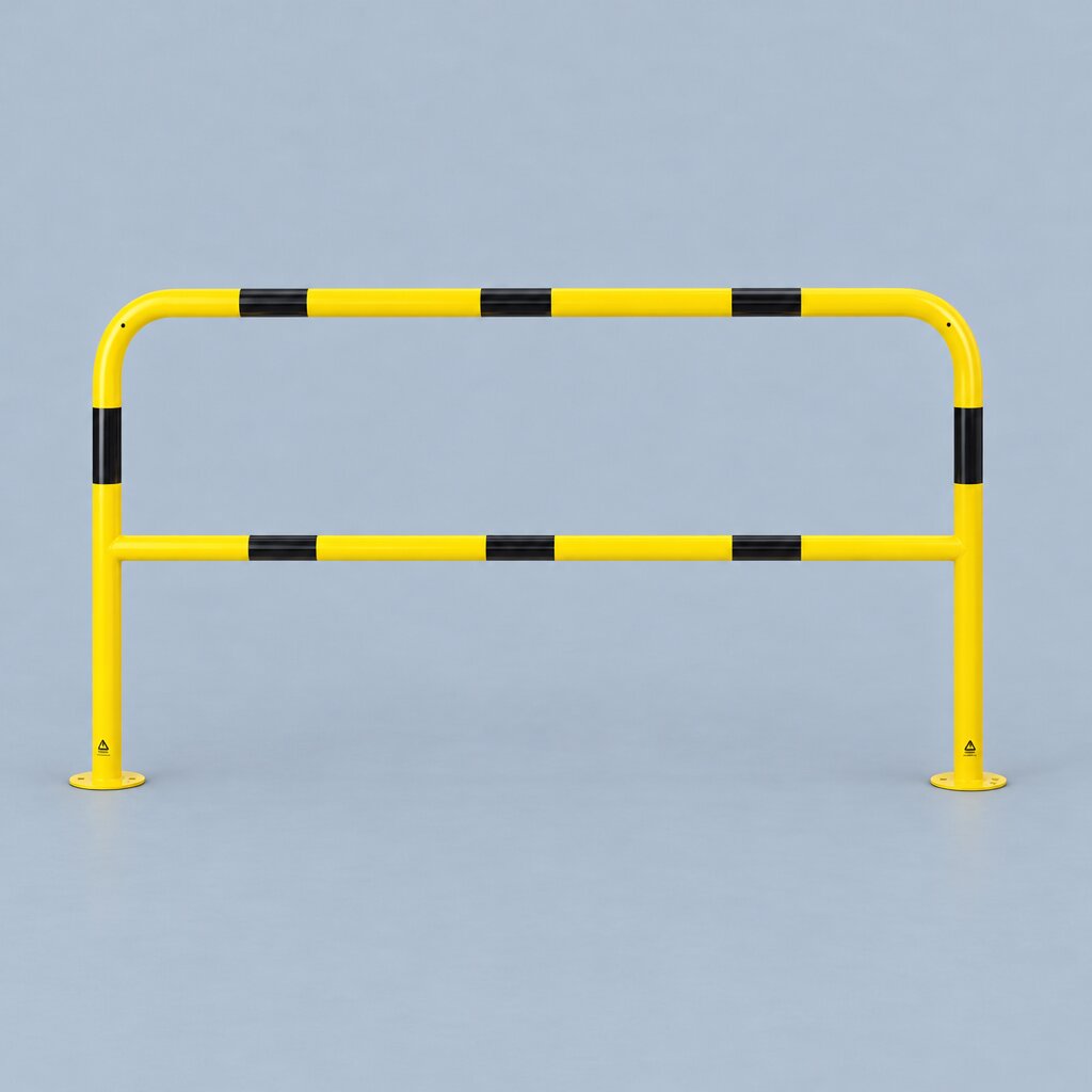 Black & Yellow Static Hoop Barrier