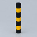 Black & Yellow Static Bollard