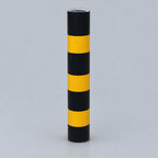 Black & Yellow Static Bollard
