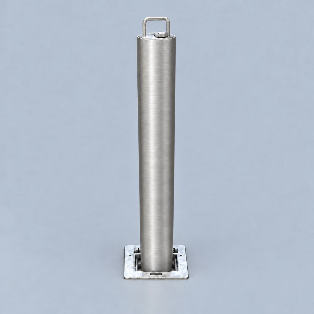 RAM Brushed Stainless Steel Telescopic Bollard