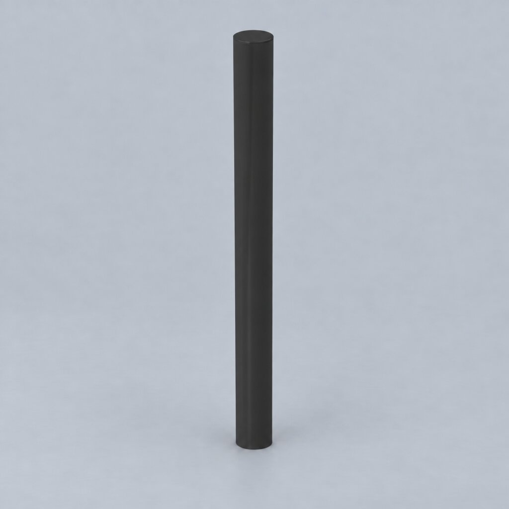 Dark grey finish