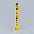 Fold-Down Disabled Parking Space Protector