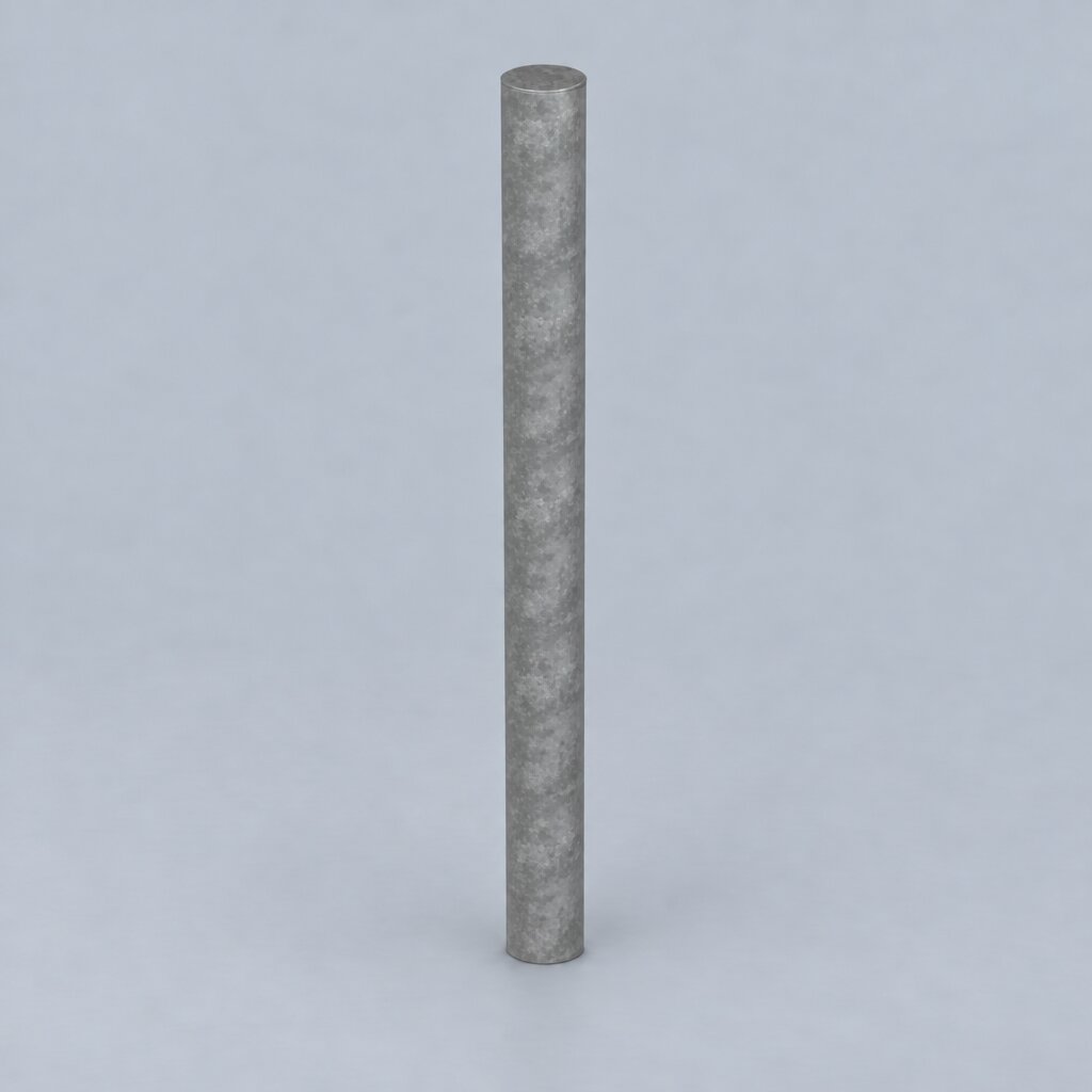 Galvanised steel finish