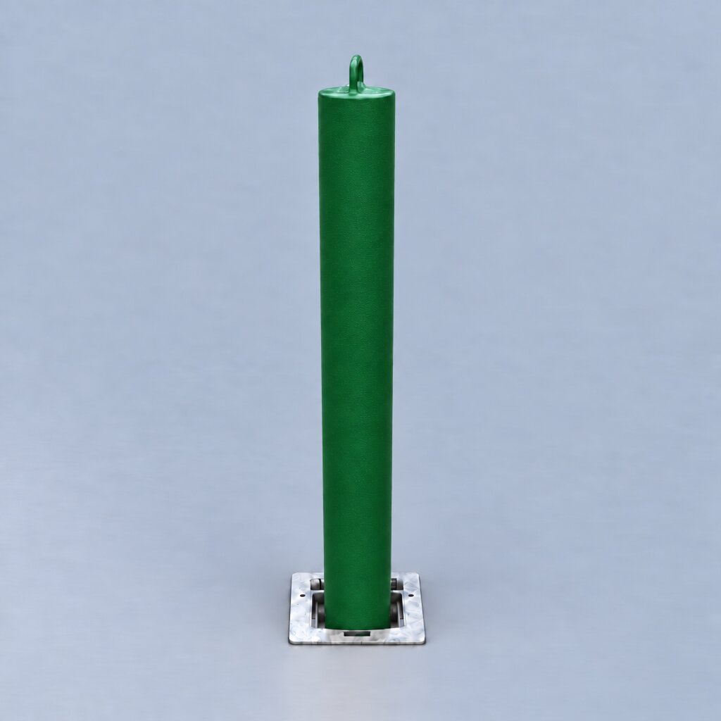 Retractapost GL 745 Galvanised Steel Bollard