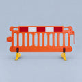Highway Orange Barrier with Yellow Anti-Trip Feet