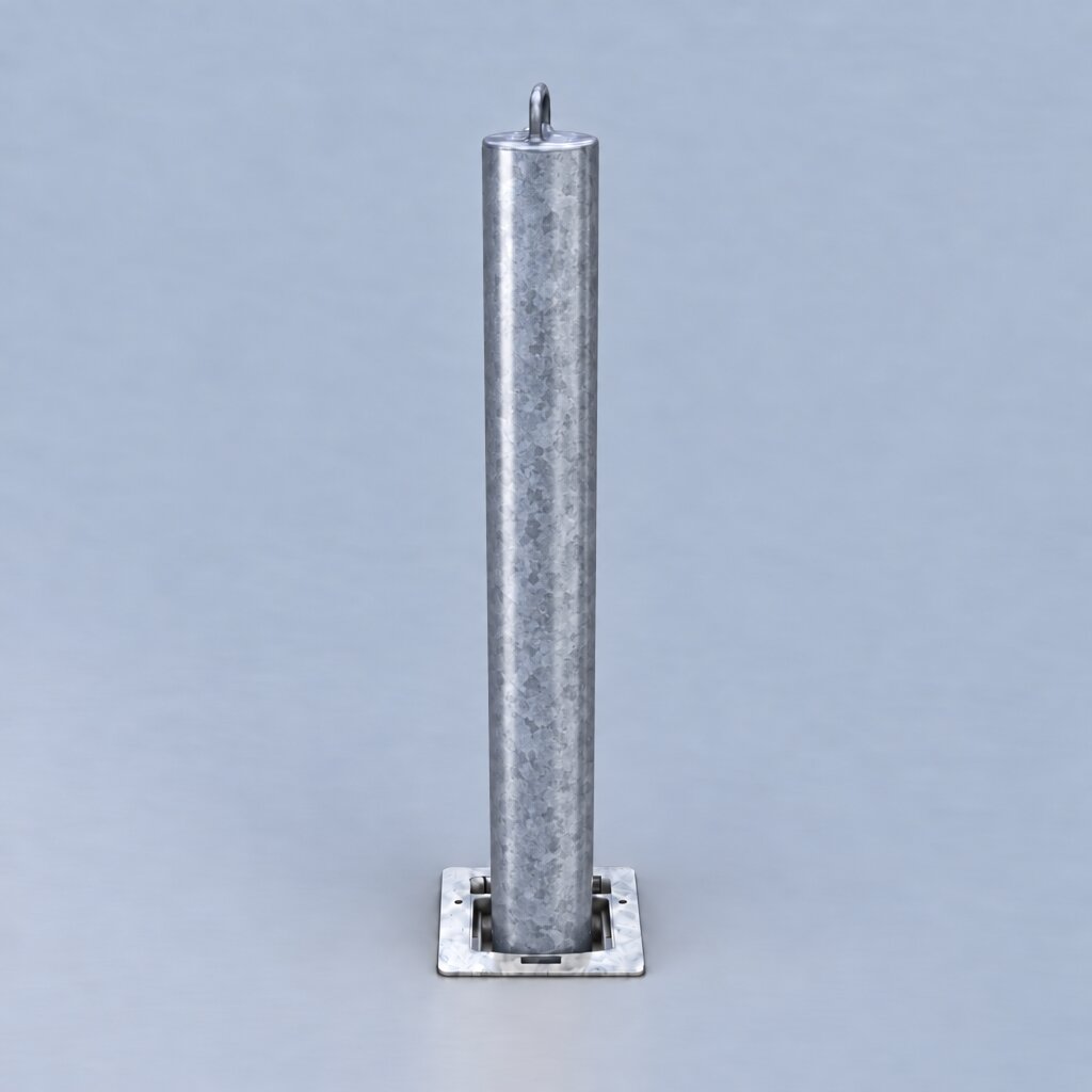 Retractapost GL 745 Galvanised Steel Bollard