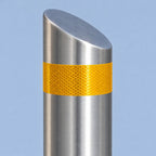 Close-up of reflective band