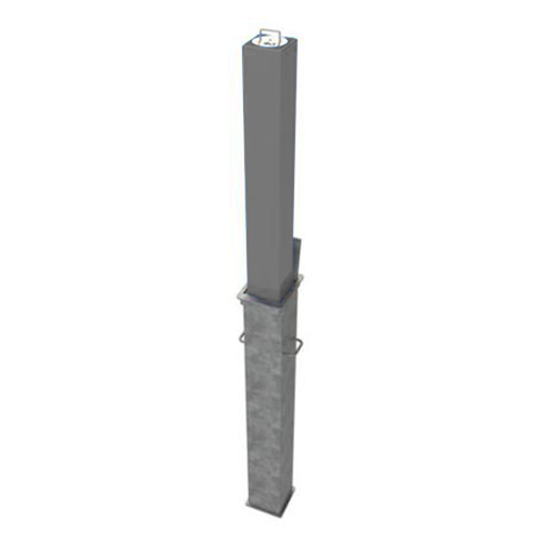 Square Telescopic Security Post / Bollard (90mm x 670mm) Square Telescopic Security Post / Bollard (90mm x 670mm)