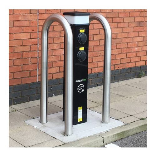 EV Charger barrier