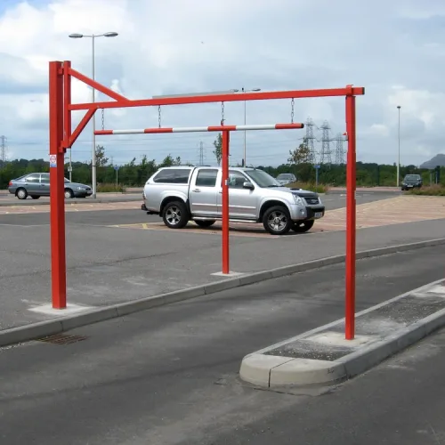 Red swing height restrictor